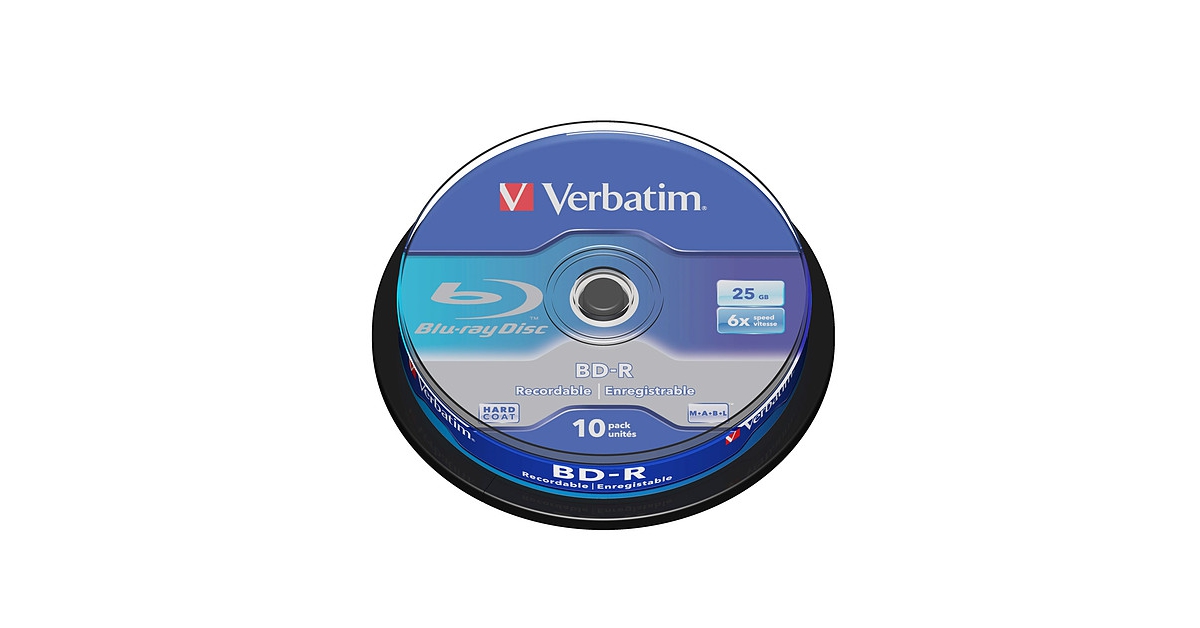 Comparer Les Prix Verbatim Bd R Sl Gb X Pack Spindle Go