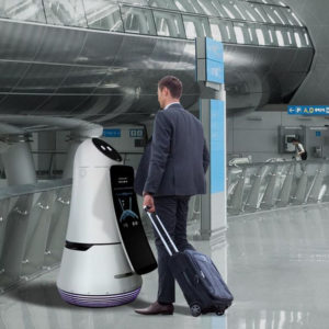 L'aéroport de Séoul accueille les nouveaux robots de service de LG