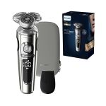 image produit Philips Série 9000 Rasoir électrique Prestige 100 % étanche, Lames Dual Precision NanoTech, système de suspension ultra-contrôlé, moteur numérique ultra-rapide (modèle SP9820/12) - livrable en France