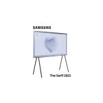 image produit TV LED Samsung The Serif 55" QLED 4K UHD Bleu TQ55LS01B 138cm 2023