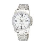 image produit Casio - MTP-1314D-7A - Classic - Montre Homme - Quartz Analogique - Cadran Blanc - Bracelet Acier Gris
