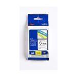image produit Brother TZE111 Ruban 6 mm Noir/Transparent