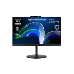 image produit Acer CB242YDbmiprcx Moniteur PC Professionnel 23,8", écran IPS Full HD 75 Hz, 1ms, 16:9, FreeSync, VGA, HDMI 1.4, DP 1.2, Webcam, Haut-parleurs intégrés, réglage en Hauteur, câbles HDMI, USB 2.0