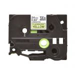 image produit Brother TZeC51 Ruban pour étiqueteuse Noir/Jaune Fluo  (longueur 5m) - livrable en France