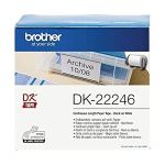 image produit Brother DK-22246 Rouleau de Papier Continu, Original Noir sur Blanc 103,6 mm x 30,48 m