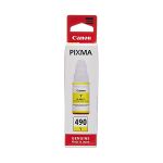 image produit Canon GI-490 Bouteille Y Jaune (Emballage carton)