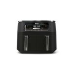image produit Ninja Foodi Dual Zone Air Fryer numérique, 2 tiroirs, 7,6L, 4-en-1, sans huile, Friture à air, Max Crisp, Rôtissage, Réchauffage, Antiadhésif, paniers et plaques lavables au lave-vaisselle, AF200EU