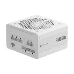 image produit CORSAIR RM850e (2025) Alimentation ATX Entièrement Modulaire à Faible Bruit avec Câble 12V-2x6 – Compatible ATX 3.1 et PCIe 5.1, Efficacité Cybenetics Gold, Condensateurs Résistants à 105°C – Blanc