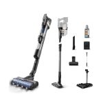 image produit Philips AquaTrio 9000 Aspirateur Eau & Poussière Sans Fil – Nettoyeur Tout-en-Un pour Poussière, Taches, Liquides et Poils d’Animaux, Brosses AquaSpin Haute Vitesse, Système Auto-Nettoyant (XW9463/11)