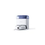 image produit ECOVACS DEEBOT Mini Aspirateur Robot, Aspiration 9 000 Pa, ZeroTangle 2.0, TrueMapping 2.0, séchage à 45 ℃, vidage Auto, Lavage Intelligent en Profondeur, Nettoyage Auto en Un clic, Bleu