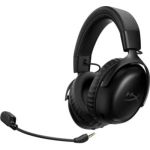 image produit HyperX Cloud III S, Casque Gaming sans Fil, Bluetooth/2,4 GHz, PC/PS5/Xbox, jusqu'à 200h de Batterie, transducteurs 53 mm, DTS, Micro 10 mm, Noir