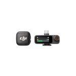 image produit DJI Mic 3 (1 TX + 1 RX), Microphone Cravate sans Fil pour iPhone/caméra/Android, ultraléger, durée de Fonctionnement prolongée et Charge Rapide, Transmission de 400 m