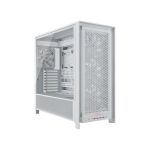image produit CORSAIR Frame 5000D RS Boîtier Modulaire Mid-Tower à Haut Débit d'air – 4X Ventilateurs RS Pré-Installés, Système de Support pour Ventilateur InfiniRail – Blanc
