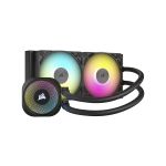 image produit CORSAIR iCUE Link Titan 240 RX RGB Refroidisseur Liquide pour CPU – 240mm AIO – 2X RX120 Ventilateurs RGB Inclus – Convient à Intel LGA 1851/1700, AMD AM5/AM4 – Hub du Système iCUE Link Inclus – Noir