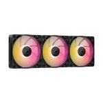 image produit CORSAIR iCUE Link RX120 Max RGB 120mm PWM Ventilateur Épaiss avec iCUE Link System Hub – Pression Statique Élevée – Palier à Dôme Magnétique – Pack Triple – Noir