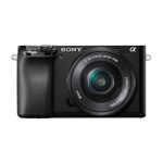 image produit Sony Alpha 6100, Appareil Photo Numérique Hybride APS-C en kit avec l'Objectif Zoom E 16-50mm f/3.5-5.6 PZ OSS (AF en 0.02s, Suivi des Yeux Humains et Animaux, Vidéo 4K, Ecran Selfie Vlogging) - livrable en France