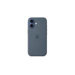 image produit Apple Coque en Silicone avec MagSafe pour iPhone 17 - Bleu Maritime ​​​​​​​