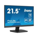 image produit iiyama Prolite XU2293HSU-B7, 21,5" Ultra Mince, Dalle IPS, 1920x1080 @100Hz, 1ms, 300cd/m², 1000:1, Haut-parleurs, 1xDisplayPort, 1xHDMI, USB HUB (2x2.0), VESA 100x100, i-Style Colour, TCO
