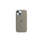 image produit Apple Coque en Silicone avec MagSafe pour iPhone 15 - Argile ​​​​​​​