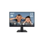image produit MSI Pro MP225 Écran bureautique 21'' Full HD- Dalle IPS 1920 x 1080, 100 Hz, Respectueux des Yeux, Réglable en Inclinaison - HDMI, VGA