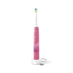 image produit Philips Sonicare 4100 - Brosse à dents électrique sonique avec deux modes, Capteur de pression et minuterie, Rose, modèle HX3689/41 - livrable en France