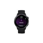 image produit Garmin vívoactive 6 - Montre connectée avec GPS Forme & santé avec écran Ultra-Lumineux - Gray avec boîtier Noir