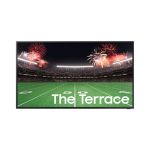 image produit Samsung TV The Terrace 65" Neo QLED 2025 TQ65LST7TG, Écran Full LED Local Dimming Gold, Téléviseur sans Reflets, Utilisation en Extérieur, Smart TV, Quantum HDR, Indice de Durabilité IP55