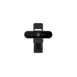 image produit Logitech Brio 4K webcam, appels vidéo, micro anti-parasite, correction automatique de l’éclairage HD,pour Microsoft Teams, Zoom, Google Voice,Google Meet,PC/Mac/ordinateur portable/Macbook - Graphite