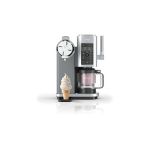 image produit NINJA CREAMi Scoop et Swirl Machine a Glace et Sorbetière, 13 modes, Machine a glaces l’italienne Intégré, Avec 2 pots, Pièces Amovibles Lavables au Lave-Vaisselle, Gris platine NC701EU
