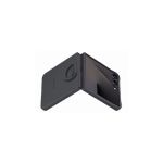 image produit Samsung EF-PF766 - Coque de Protection en Silicone avec Anneau de Support pour Smartphone Galaxy Z Flip7 - Résistante aux Chocs - Fine et adhérente - Noir