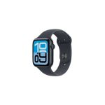 image produit Apple Watch SE 3 [GPS + Cellular 44 mm] Montre connectée avec boîtier Minuit et Bracelet Sport Minuit. Moniteur activité/Sommeil/fréquence Cardiaque, écran Toujours activé