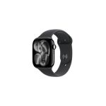 image produit Apple Watch Series 11 [GPS 46 mm] Montre connectée avec boîtier Obsidienne et Bracelet Sport Noir. Score de Sommeil, Moniteur d’activité, Suivi de la santé, écran Toujours activé