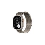 image produit Apple Watch Ultra 3 [GPS + Cellular 49 mm] Montre connectée Course à Pied et Multisport avec boîtier Titane Naturel et Bracelet Milanais Naturel. Communications Satellite, Suivi santé et activité