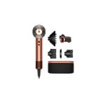 image produit Dyson Supersonic Nural™ : sèche-cheveux - Cheveux raides à ondulés (Soie Ambrée/Champagne Rose)