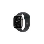 image produit Apple Watch Series 11 [GPS + Cellular 46 mm] Montre connectée avec boîtier Ardoise et Bracelet Sport Noir. Score de Sommeil, Moniteur d’activité, Suivi de la santé, écran Toujours activé