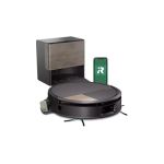 image produit iRobot Roomba Max 705 Combo + Base AutoWash, Rouleau serpillière PowerSpin, Protection du Rouleau, Deux brosses, Vidage Automatique, Séchage du Rouleau à l’air Chaud, évite Les Objets, LiDAR, Noir