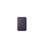 image produit Apple Porte-Cartes en Tissage Fin pour iPhone avec MagSafe - Violet Nuit ​​​​​​​