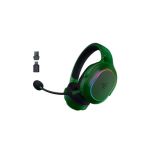 image produit Razer Barracuda X Phantom Green Edition - Casque de Jeu multiplateforme sans Fil (285g, Triforce 40mm Driver, Dual Wireless HyperSpeed and Bluetooth) Phantom Green