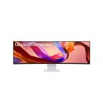 image produit LG UltraWide™ 49U950A-W.AEU Écran PC Ultra Large 49" - Dalle Nano IPS résolution Dual QHD (5120x1440), 5ms GtG 144Hz, DisplayHDR™400, DCI-P3 98% (CIE1976), FreeSync Premium, Incurvé