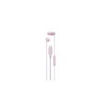 image produit Sony IER-EX15C avec Micro – Écouteurs filaires USB-C pour Android, iPhone, Ordinateur Portable et PC – Câble Anti-enchevêtrement – Parfaits pour Les Voyages et Une Utilisation Quotidienne – Rose