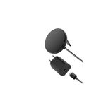 image produit Belkin Station de Charge sans Fil, 15W, Certifié Qi2 et Compatible MagSafe, pour Tous Les modèles de l'iPhone 17, iPhone Air, iPhone 16, pour Les AirPods, etc., avec Adaptateur Secteur - Noir