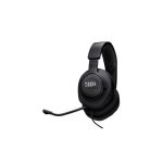 image produit JBL Quantum 100M2 Casque gaming filaire circum-auriculaire avec microphone amovible, son JBL QuantumSOUND Signature, câble jack 3,5mm, compatible avec de nombreuses plate-formes, fonction mute, noir