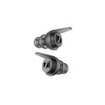 image produit Protections auditives Sennheiser SoundProtex - Protection auditive réutilisable avec 2 filtres interchangeables - Son Haute fidélité à Un Niveau sonore sécurisé - Noir
