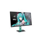image produit ASUS ROG Strix XG27ACMEG-G Hatsune Miku Edition – Moniteur Gaming 27" 2560x1440, 260Hz OC, 0.3ms, Fast IPS, Extreme Low Motion Blur Sync, USB Type-C, Compatible G-Sync, HDR, Aura Sync RGB