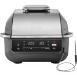 image produit Ninja 5-en-1 Grill d’intérieur et friteuse sans huile, 5 modes, EG351EU + Ninja StaySharp Ensemble de couteaux 6 pièces en acier inoxydable avec aiguiseur intégré, K62006EUWH