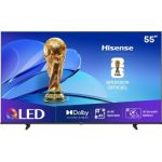image produit Hisense Smart TV 55 Pouces 55E7Q QLED 4K UHD Téléviseur, Dolby Vision Atmos, Mode Sport IA MEMC, HDR, VIDAA avec Youtube, Netflix, Disney+, Canal +, Commande vocale Alexa