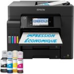 image produit Solution d’impression A4 EcoTank ET-5805 avec Wi-Fi, réservoirs d’encre et fax