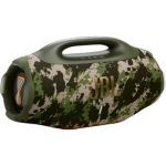 image produit JBL Boombox 4, Enceinte Bluetooth Portable, Son JBL Pro, AI Sound Boost, étanchéité et résistance à la poussière IP68, jusqu'à 34 h d’autonomie, Connexion Multi-Enceintes Auracast, Camouflage - livrable en France