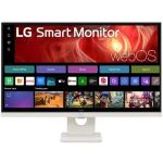 image produit LG Smart Monitor 27U731SA-W 27" - Dalle IPS résolution UHD (3840x2160), 5ms GtG 60Hz, HDR 10, DCI-P3 90% (CIE1976), inclinable