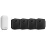 image produit Caméra Blink Outdoor 4 : caméra de surveillance connectée HD sans fil, 2 ans d'autonomie, détection de mouvements avancée - système 4 caméras avec Sync Module Core
